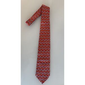 Vtg Ermenegildo Zegna 100% Silk Wide Tie Floral Tulips NWT